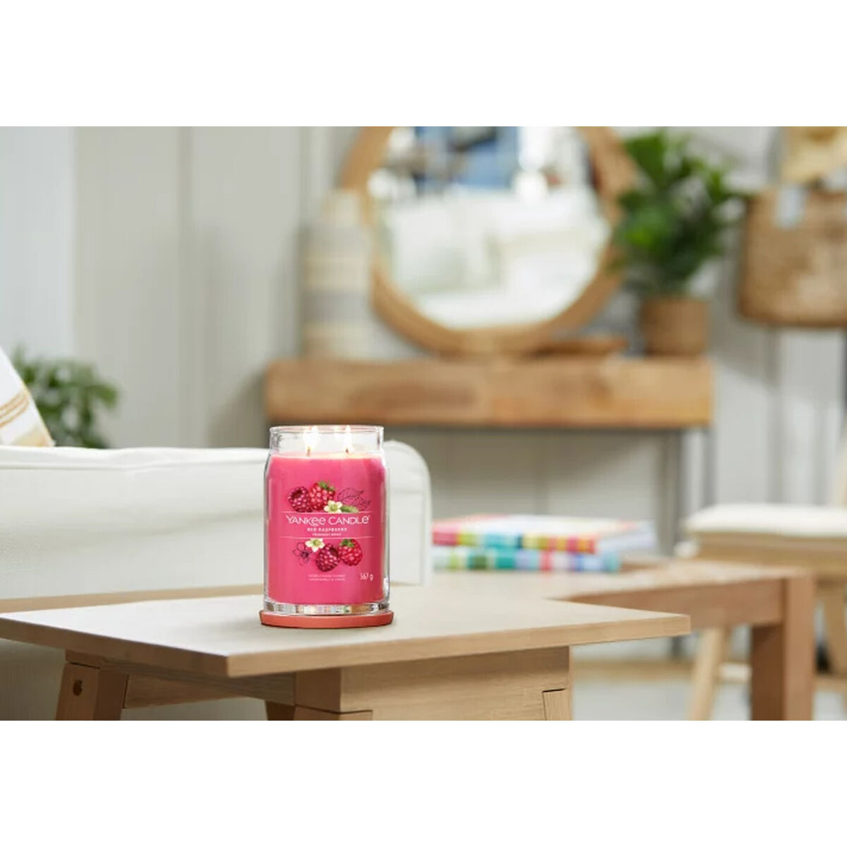 Duftlys Yankee Candle Red Raspberry 567 g