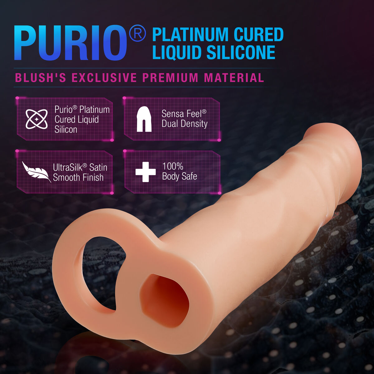 Penis cover Blush Performance Plus Kød