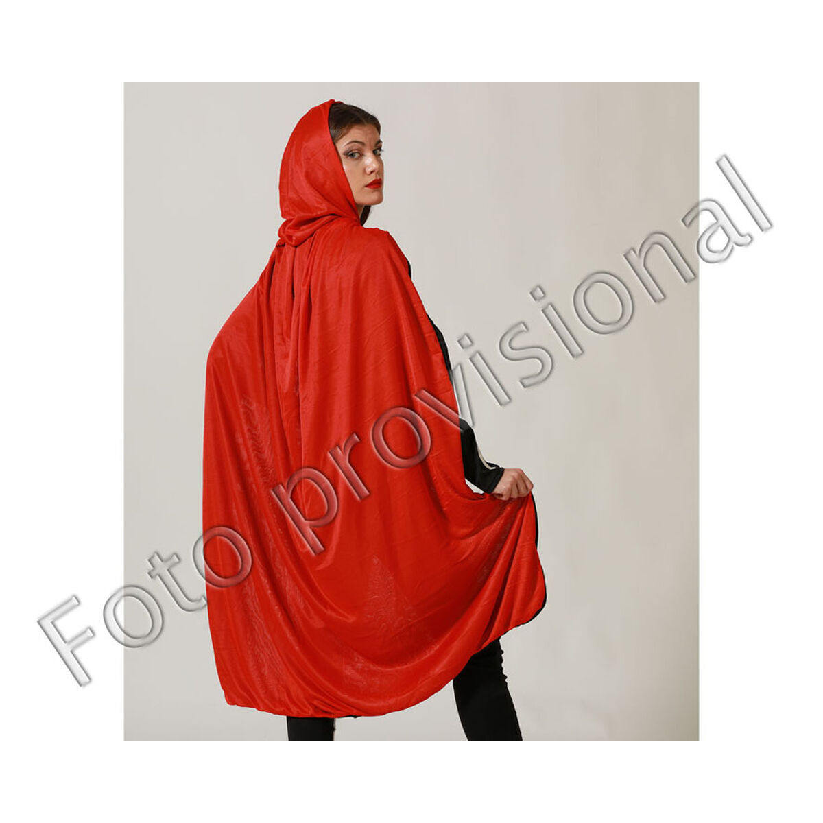 Cape Schwarz Rot 1,2 m