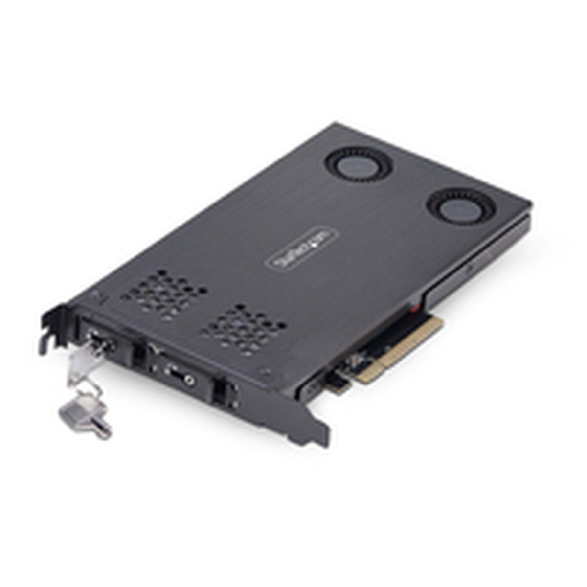 Adaptér pro hard disk Startech 2M2-REMOVABLE-PCIE Černý