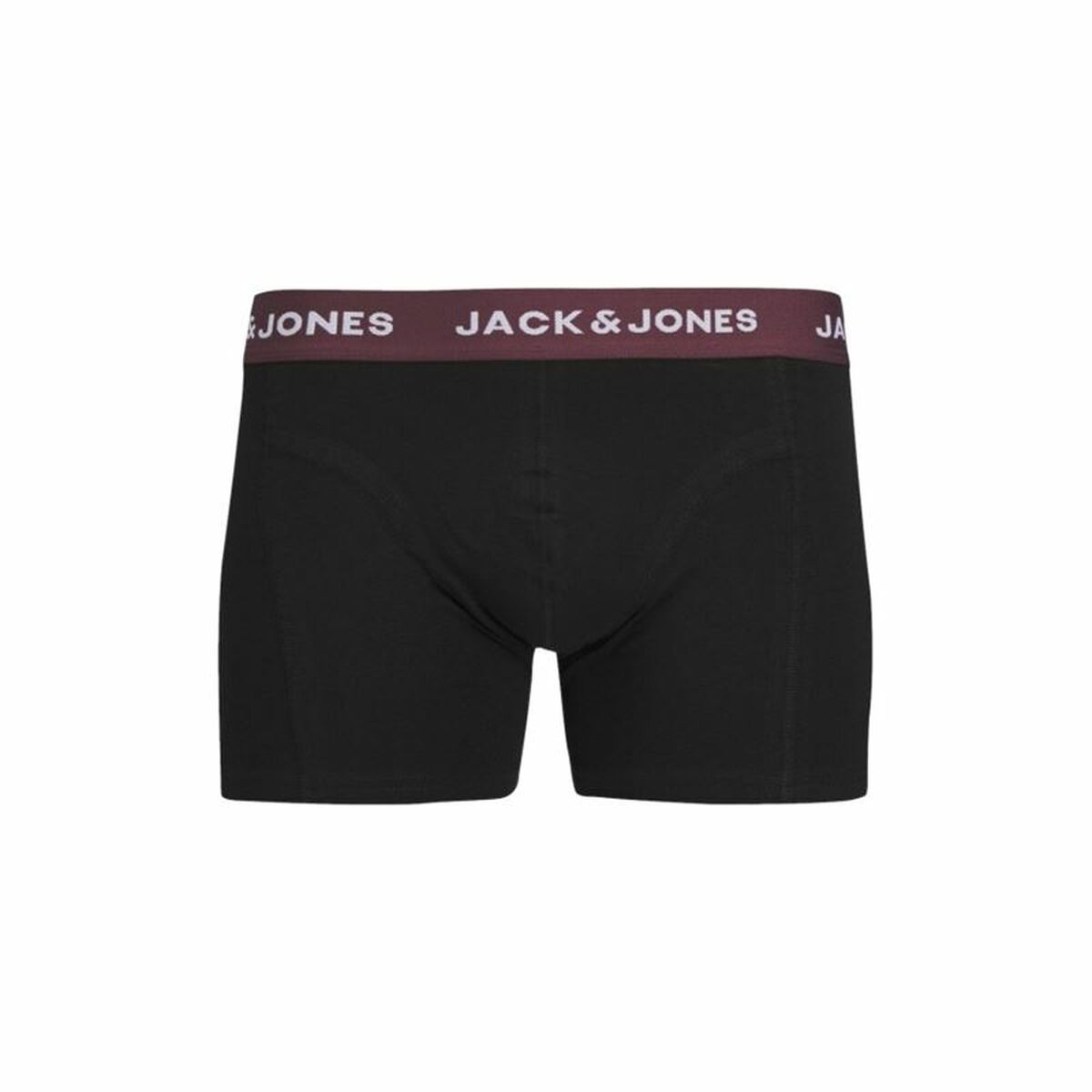 Boxer da Uomo Jack & Jones Jacaron Solid Trunks Nero