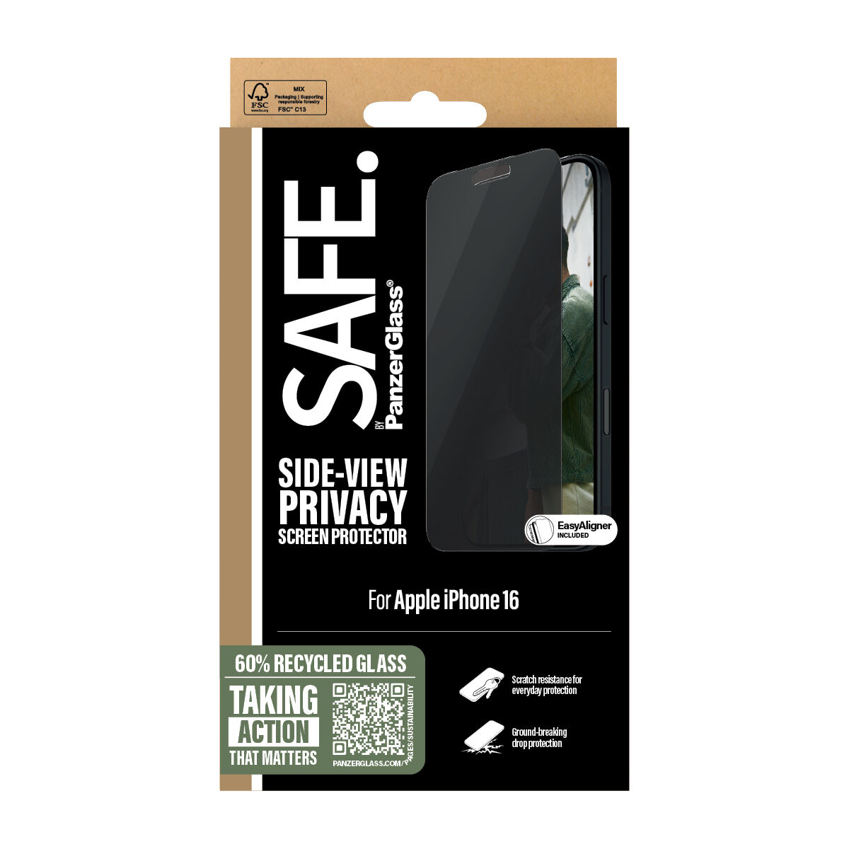 Mobile Screen Protector PanzerGlass iPhone 16-15