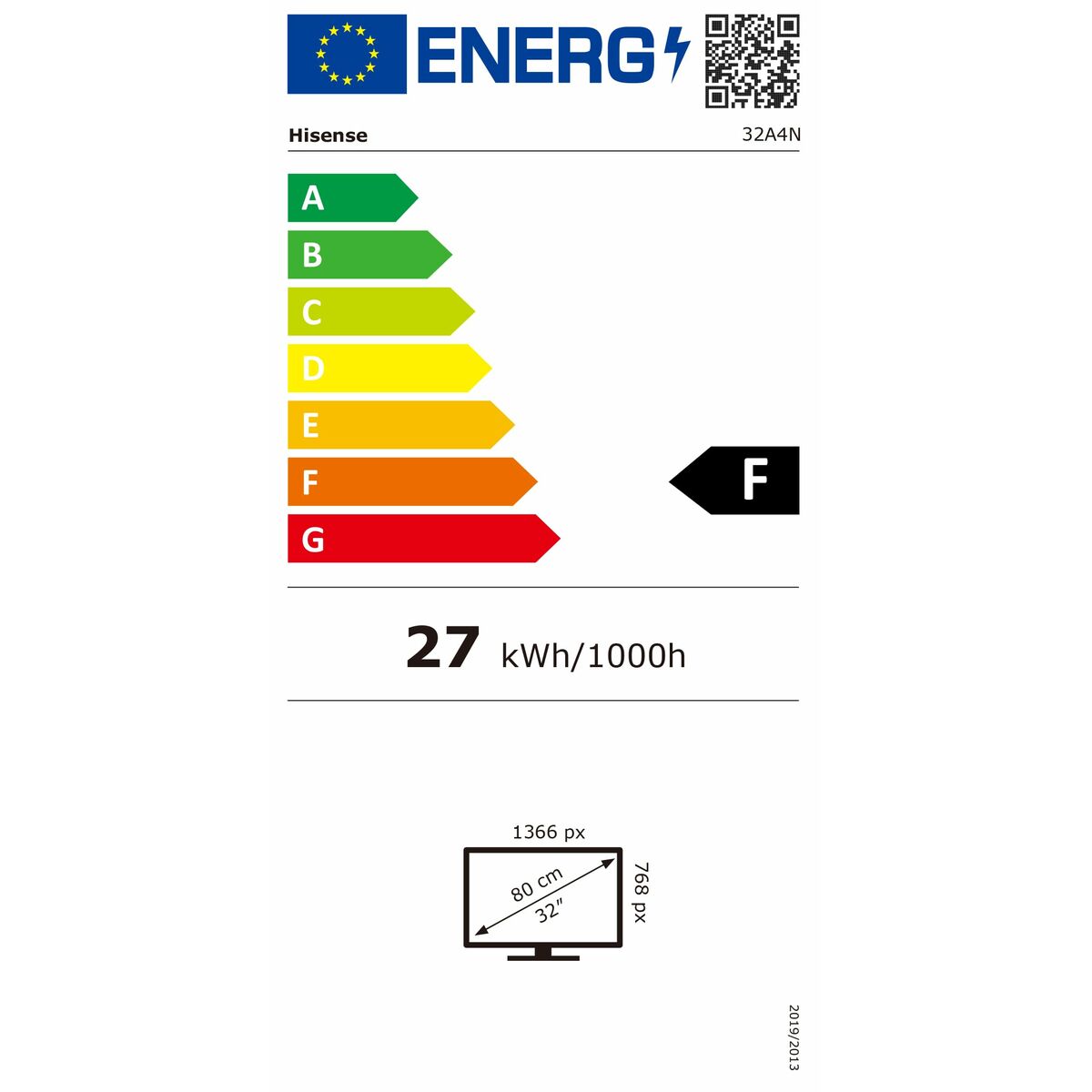 Hisense 32A4N 32 32" HD LED D-LED (6)