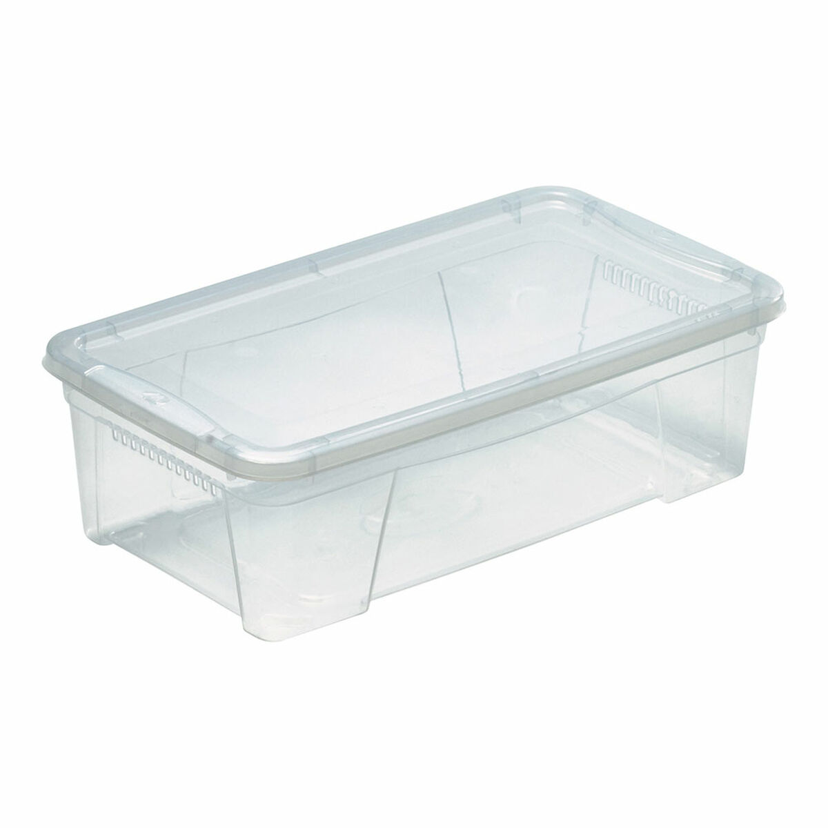 Scatola portaoggetti con coperchio Mondex Space Box 24448 Trasparente 42 x 24 x 14 cm