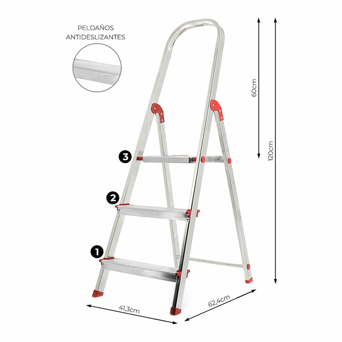 Foldestige Rolser Aluminium