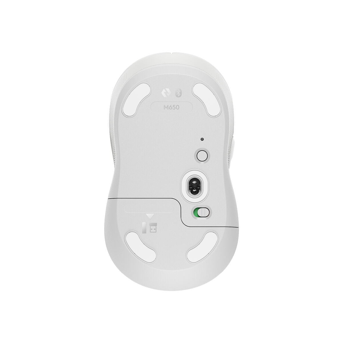 Souris sans-fil Logitech M650 Blanc 2000 dpi