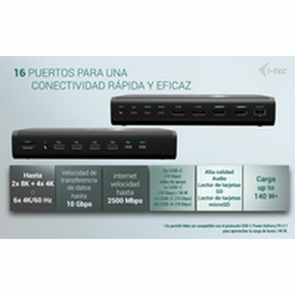 Docking-station i-Tec CA6MONITORDOCKPD