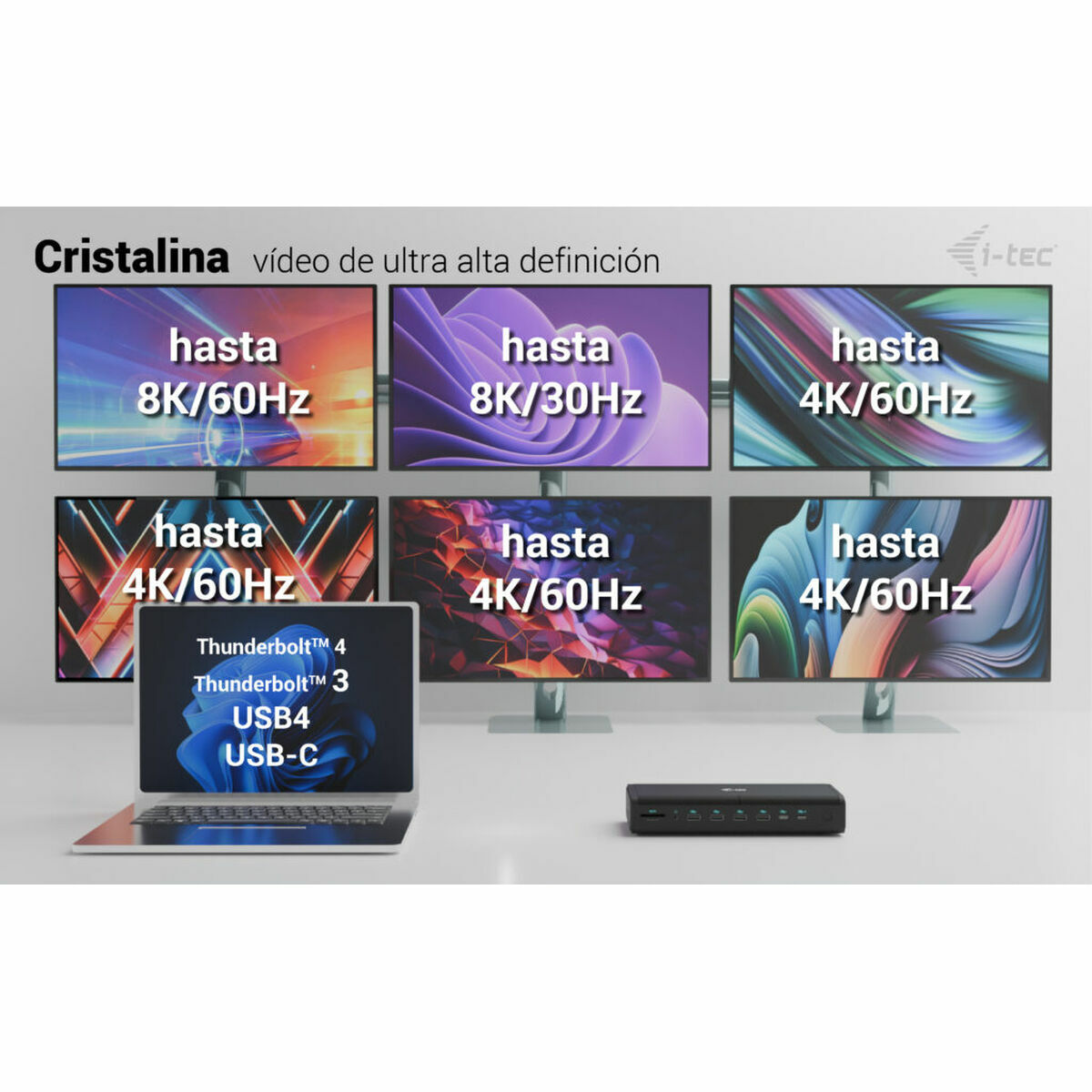 Docking-station i-Tec CA6MONITORDOCKPD
