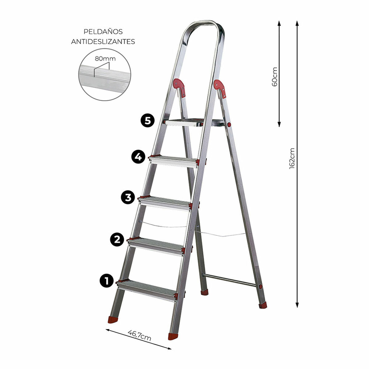 Foldestige Rolser Aluminium