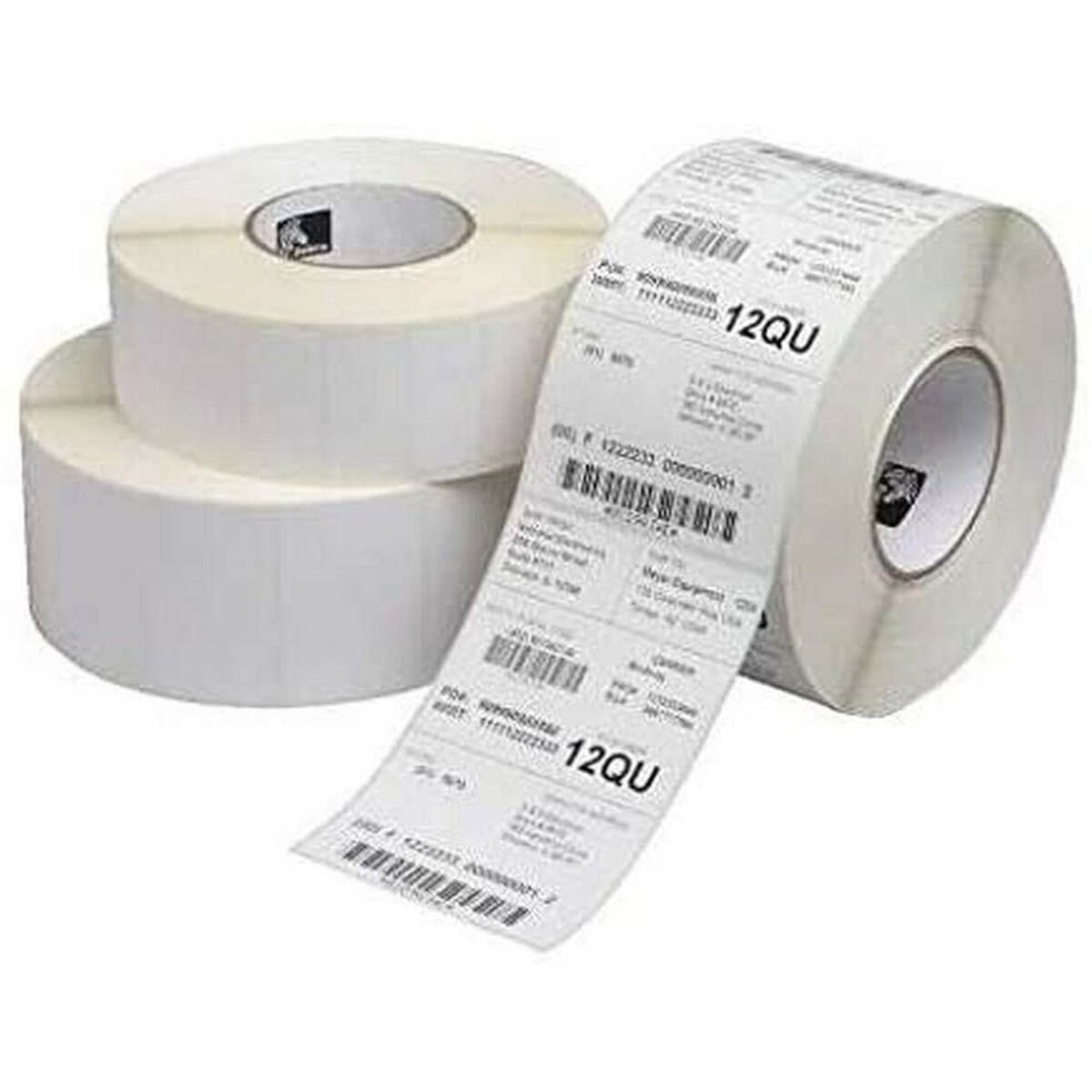 Printer labels Zebra 880255-025D Hvid