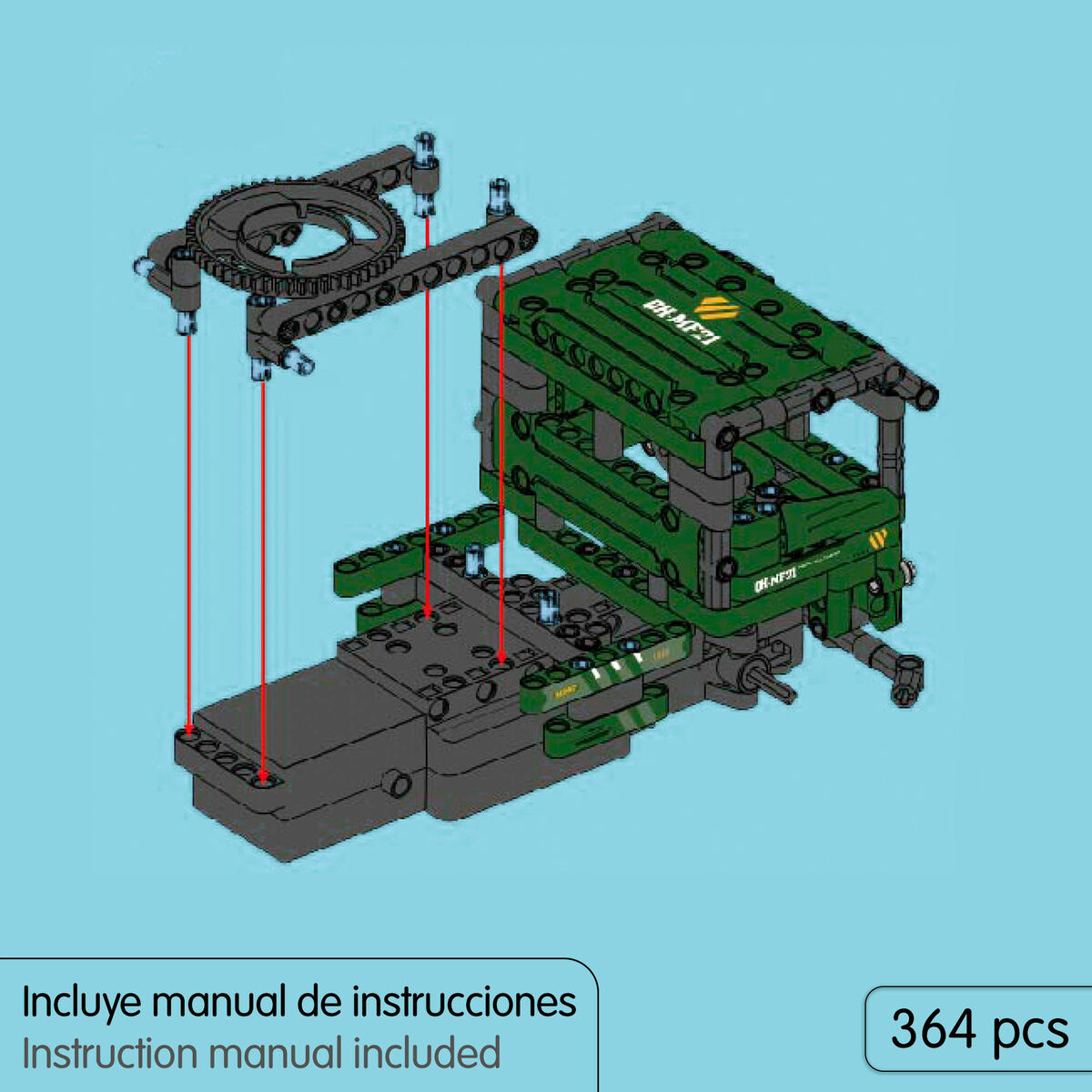 Construction set IM Master 364 Pieces