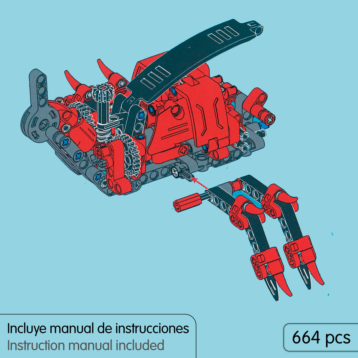 Construction set IM Master 664 Pieces