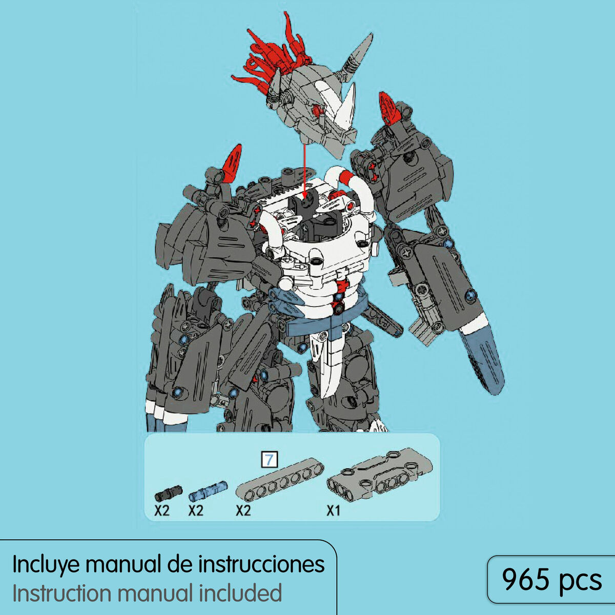 Set de Construcție IM Master 965 Piese