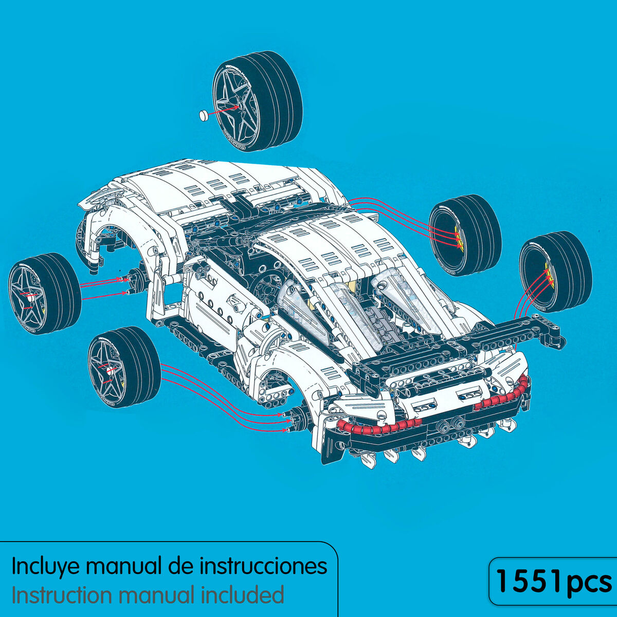 Construction set IM Master 1551 Pieces