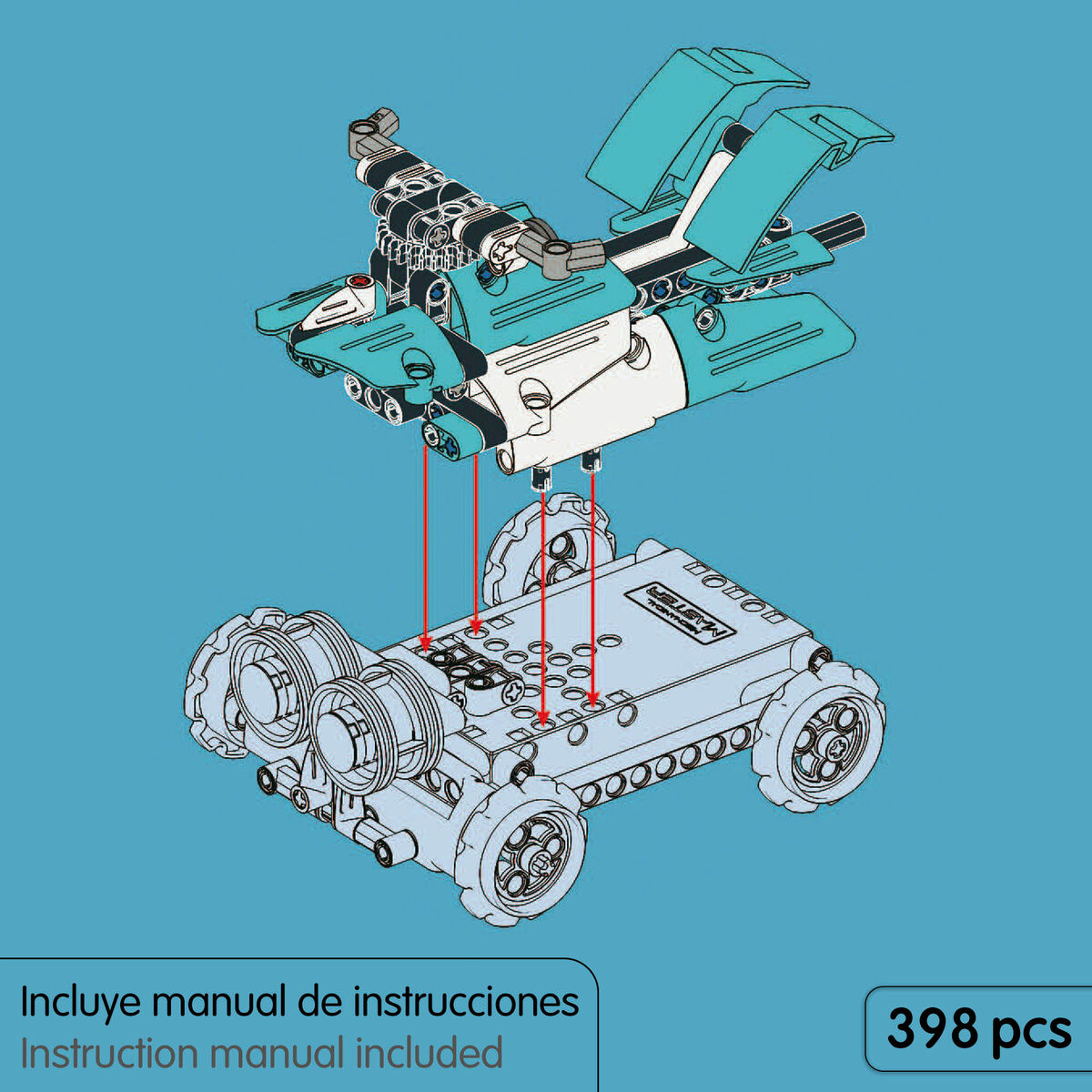 Construction set IM Master 398 Pieces