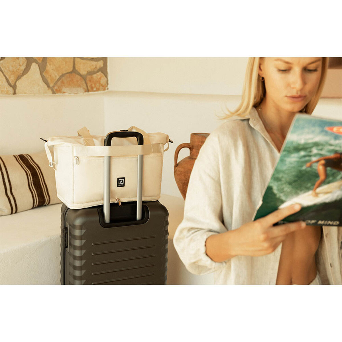 Urheilukassi Numada Beige 35 L