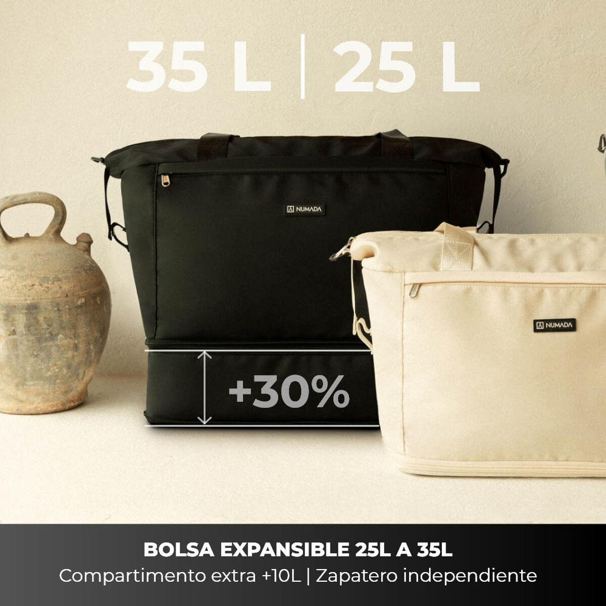 Spordikott Numada Must 35 L