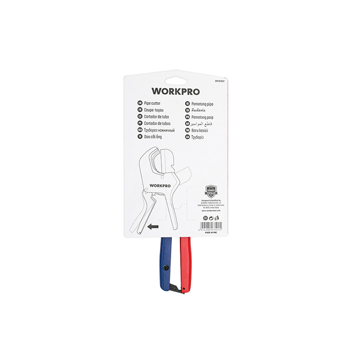 Pipe cutter Workpro 60 mm