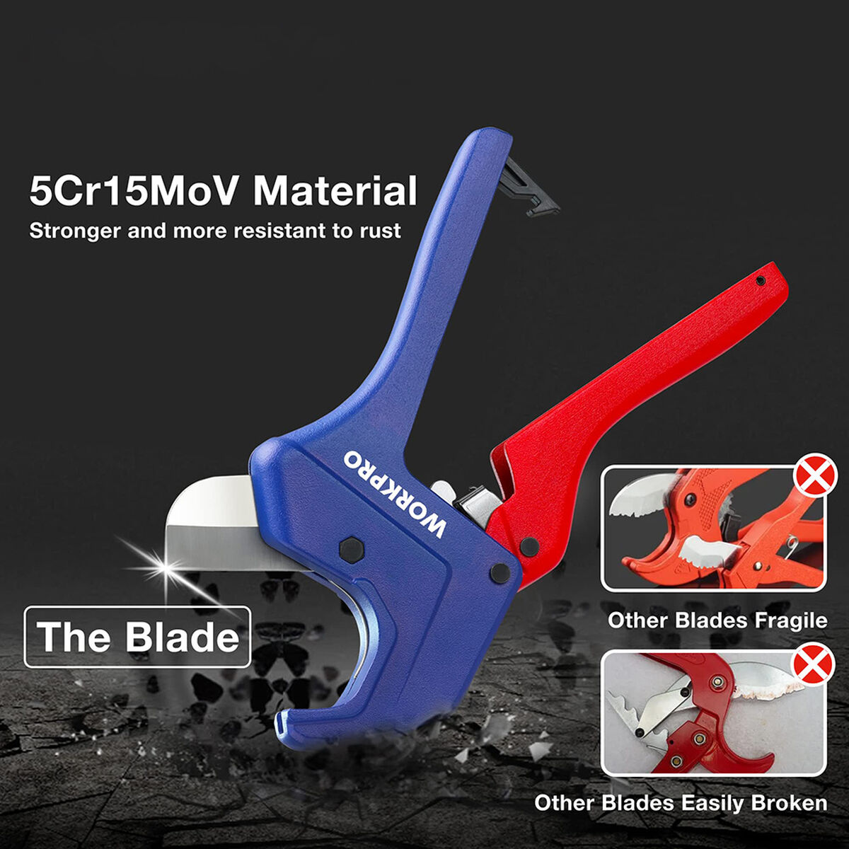 Труборез Workpro 60 mm