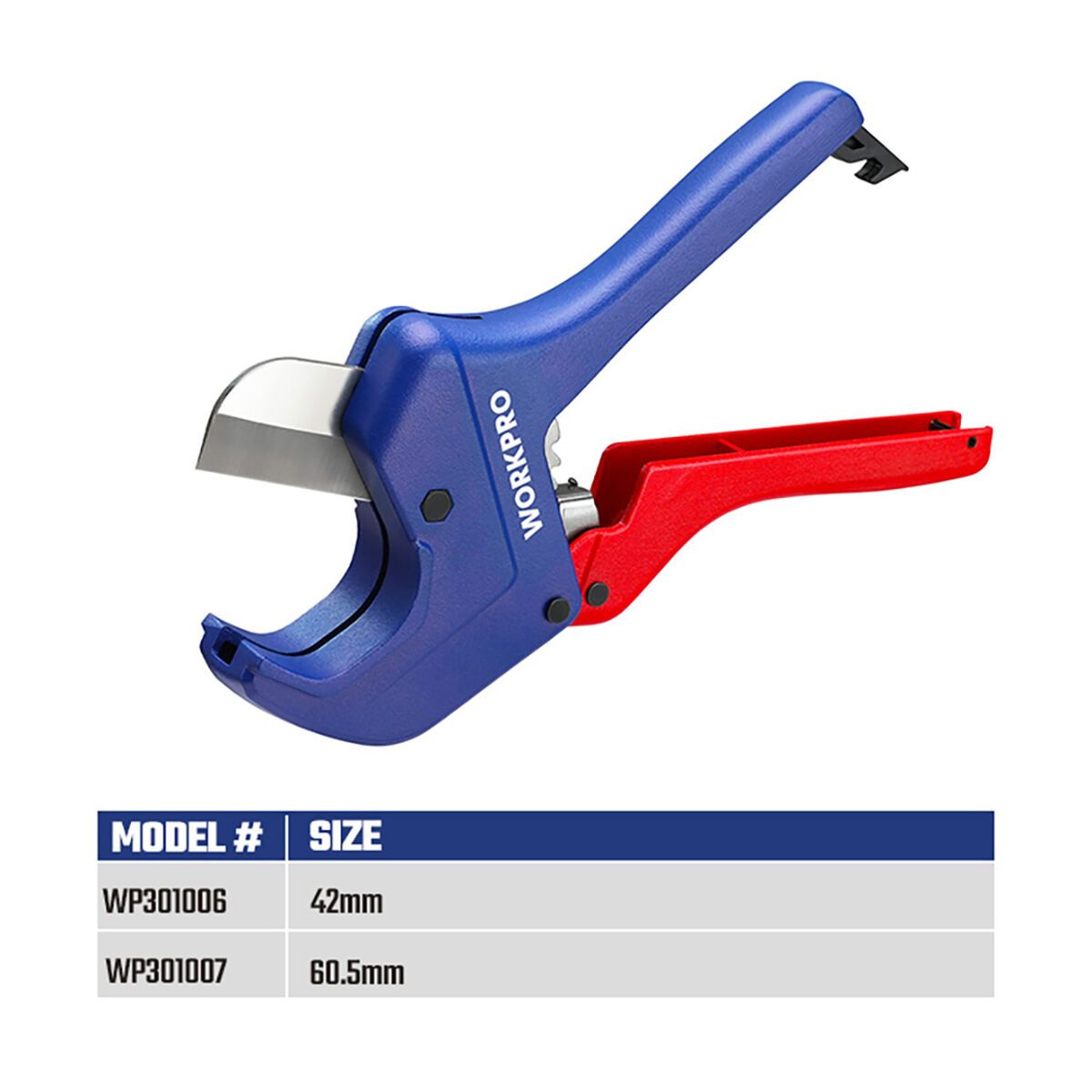 Rezalnik cevi Workpro 60 mm
