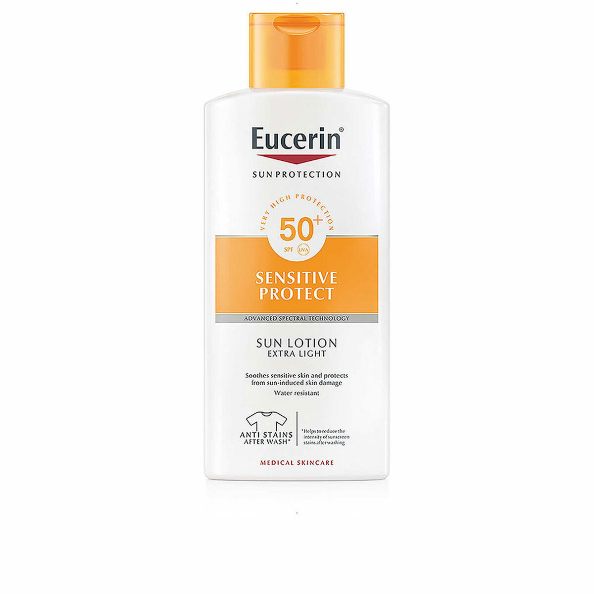 Solcreme Sensitive Protect Eucerin Spf 50 SPF 50+