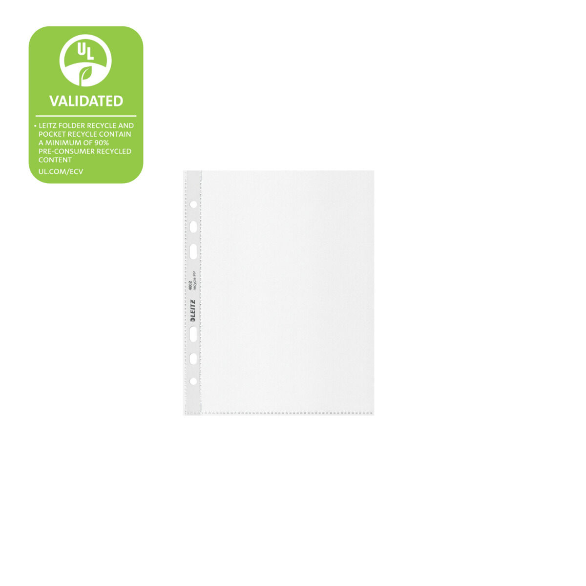 Covers Leitz Black Transparent polypropylene Plastic