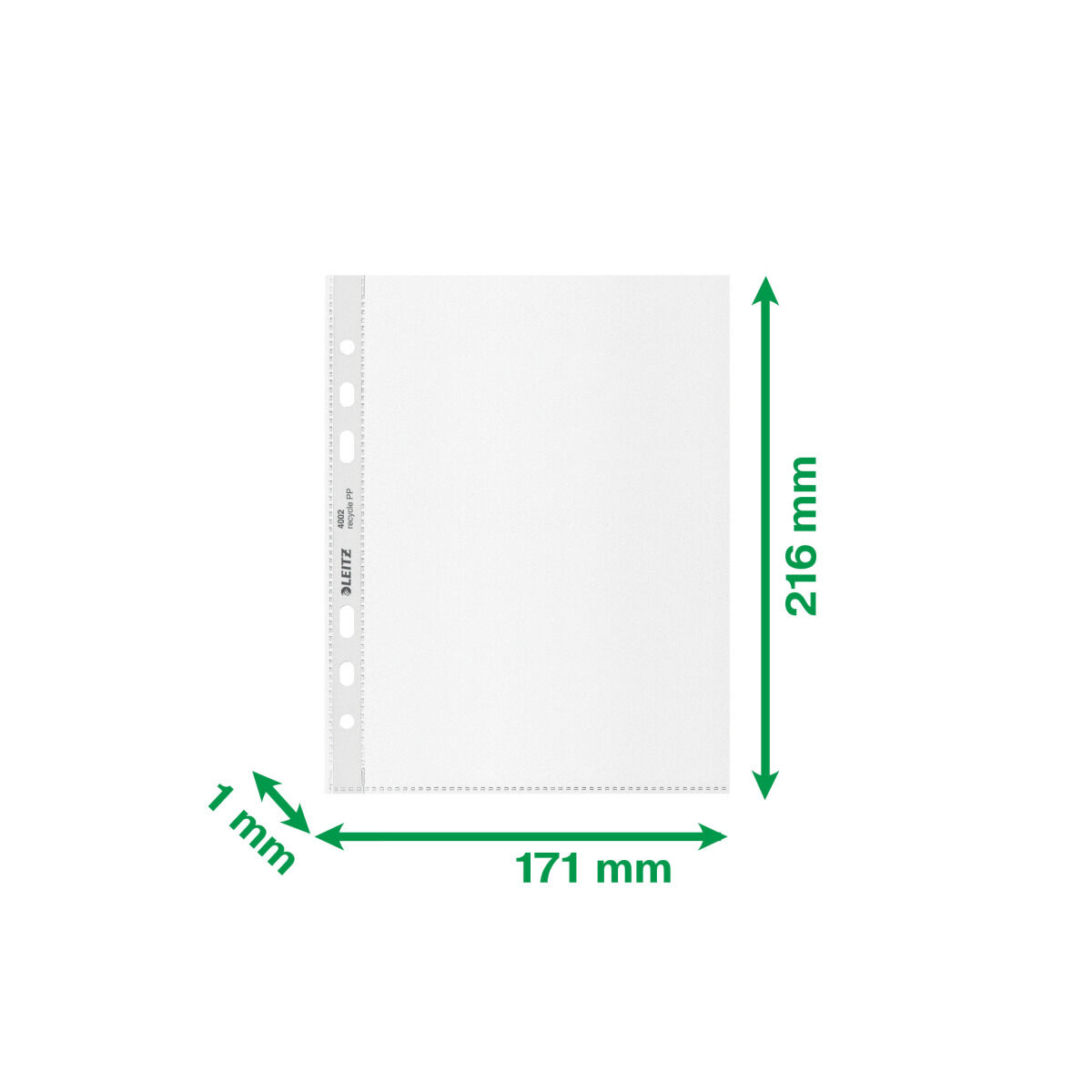 Covers Leitz Black Transparent polypropylene Plastic