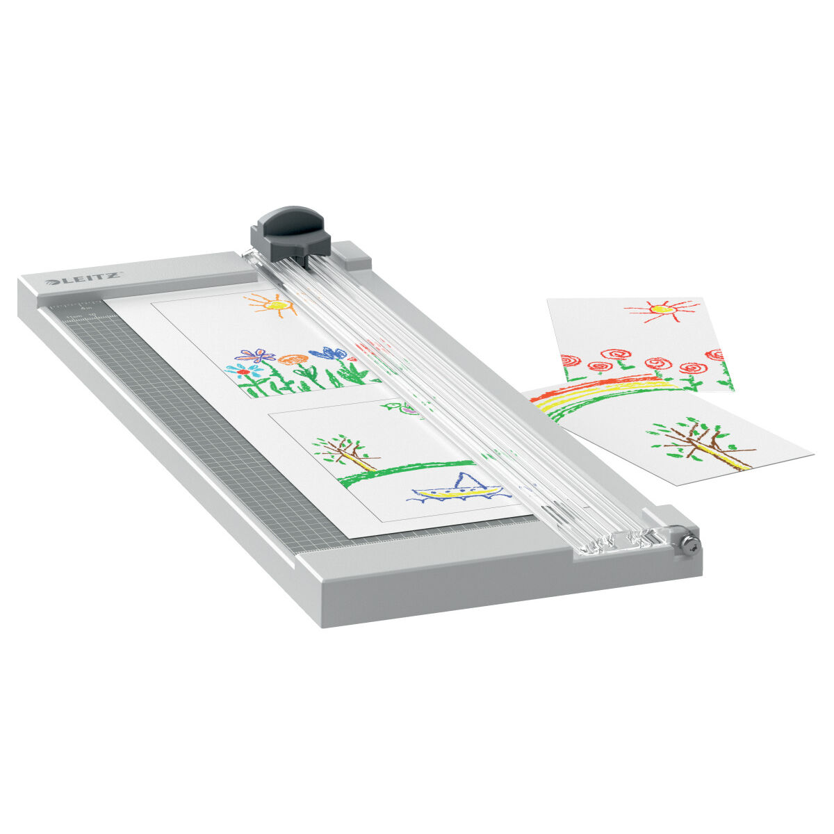 Schere Leitz Precision Home A4 A4 Grau