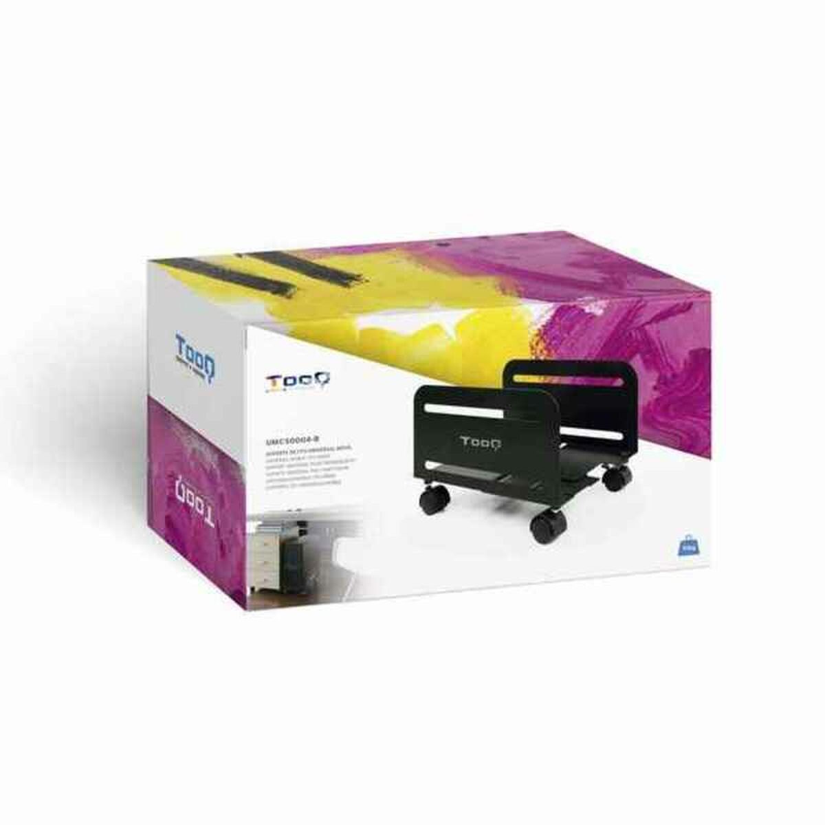 Support CPU avec Roues TooQ UMCS0004-B