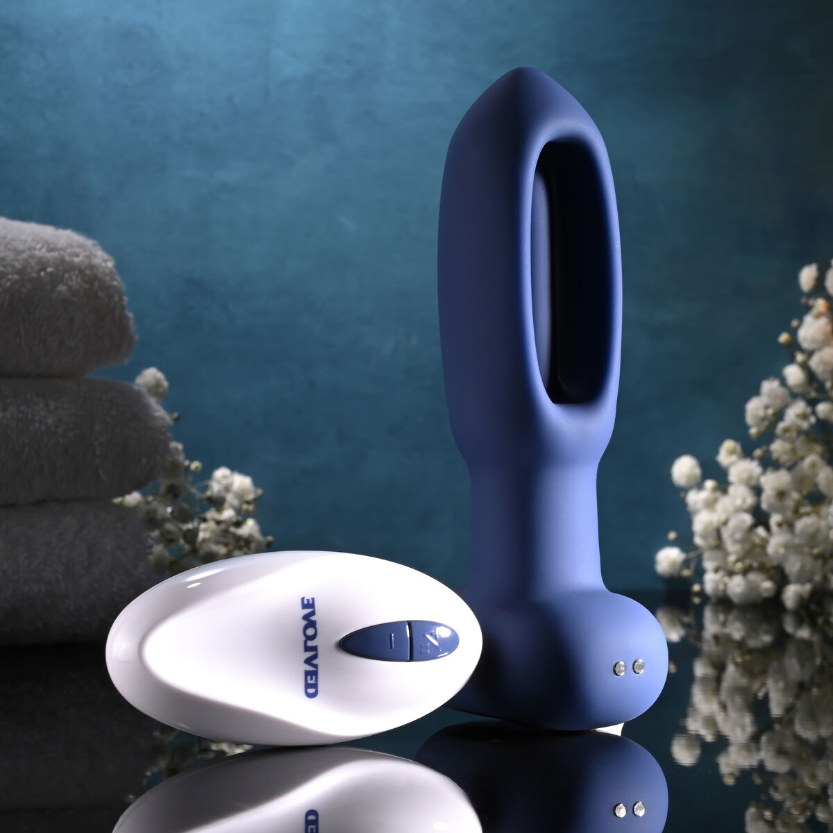 Plug Anal Evolved Albastru (11,4 cm)