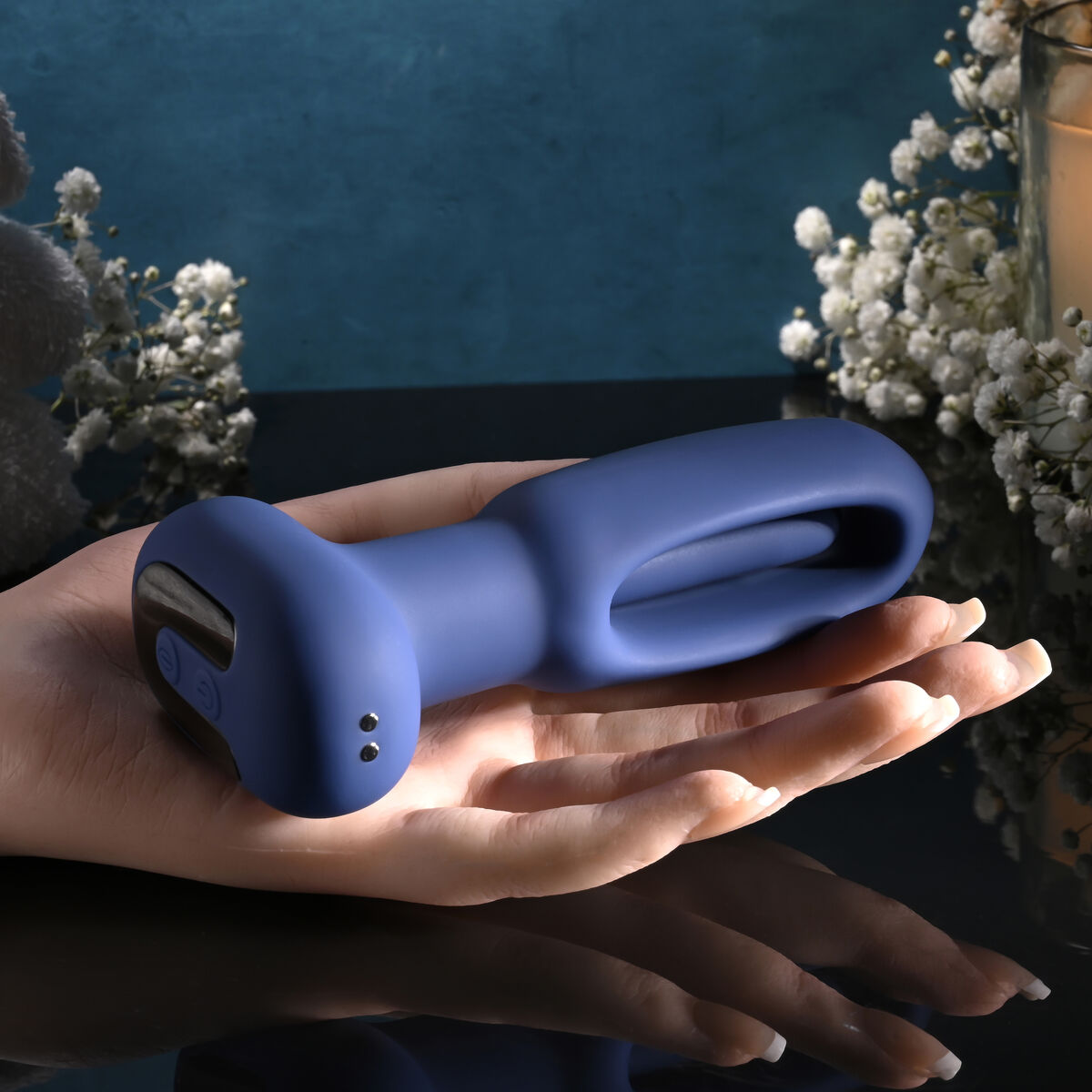 Anal plug Evolved Blå (11,4 cm)