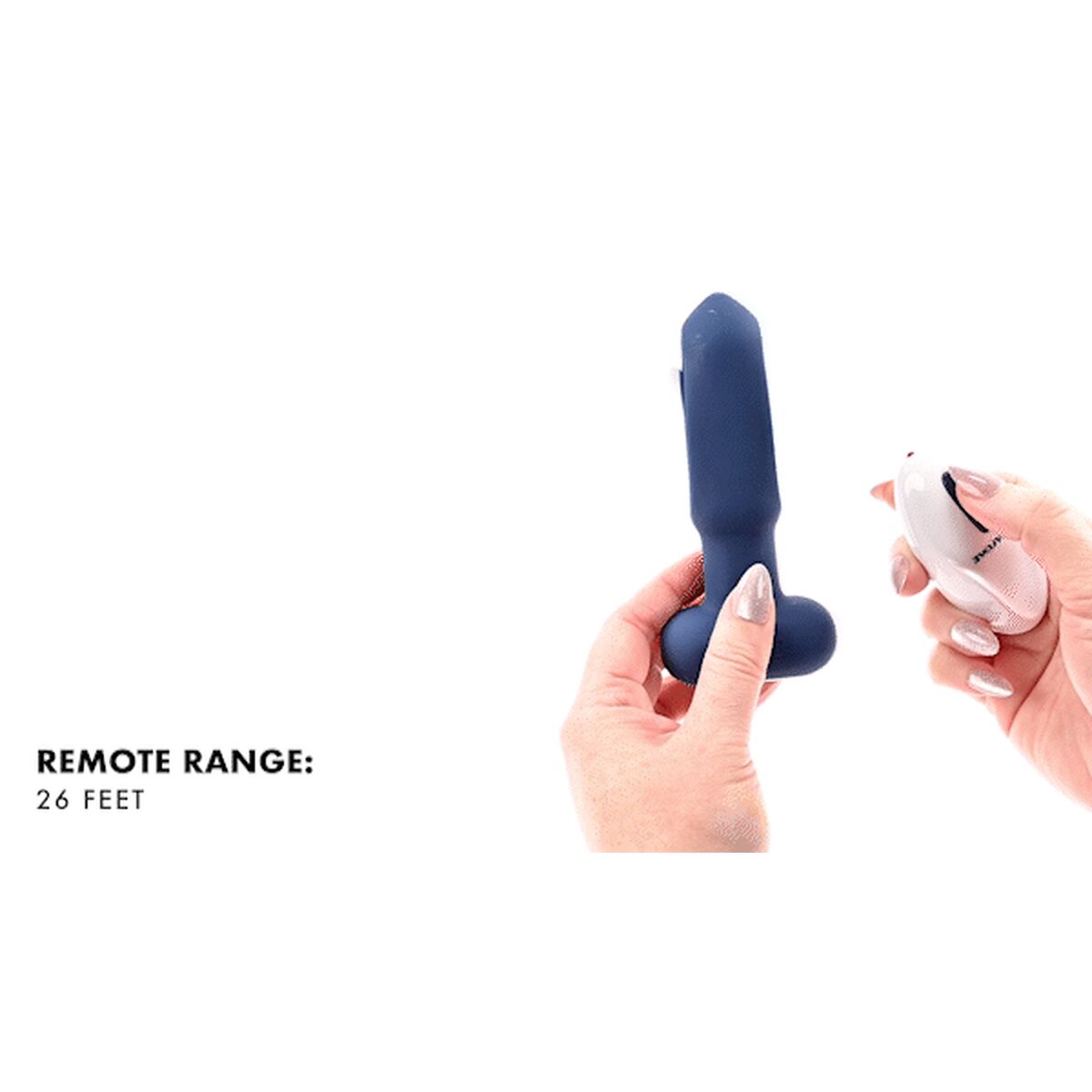 Plug Anal Evolved Albastru (11,4 cm)