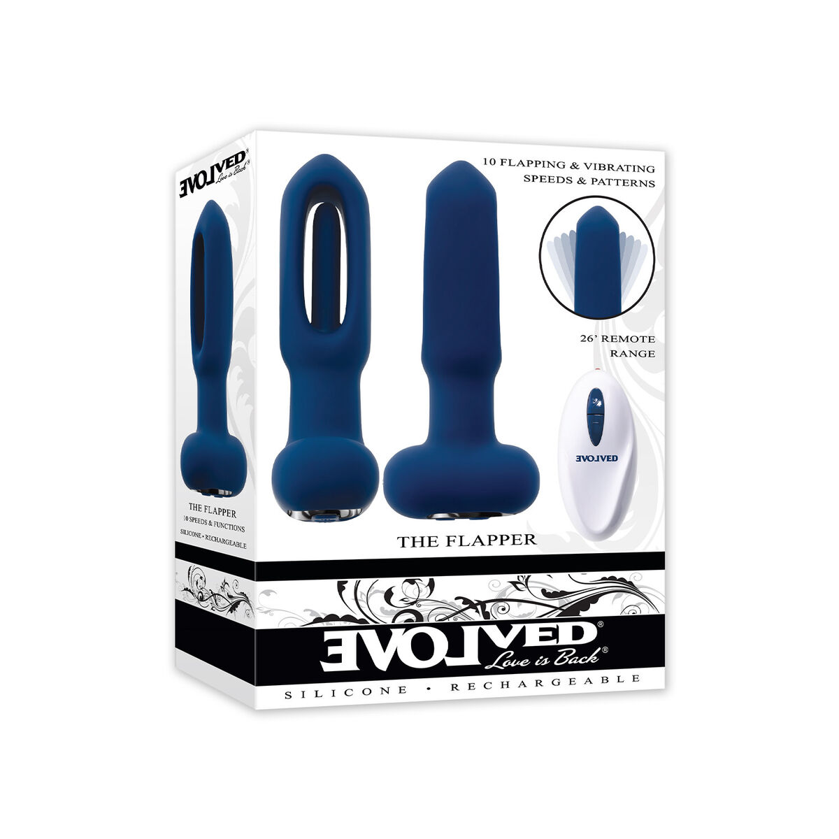 Plug Anal Evolved Azul (11,4 cm)