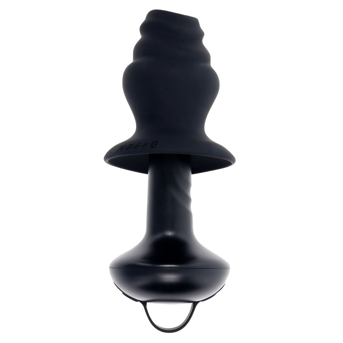 Vibrating Butt Plug Evolved Gender X Black