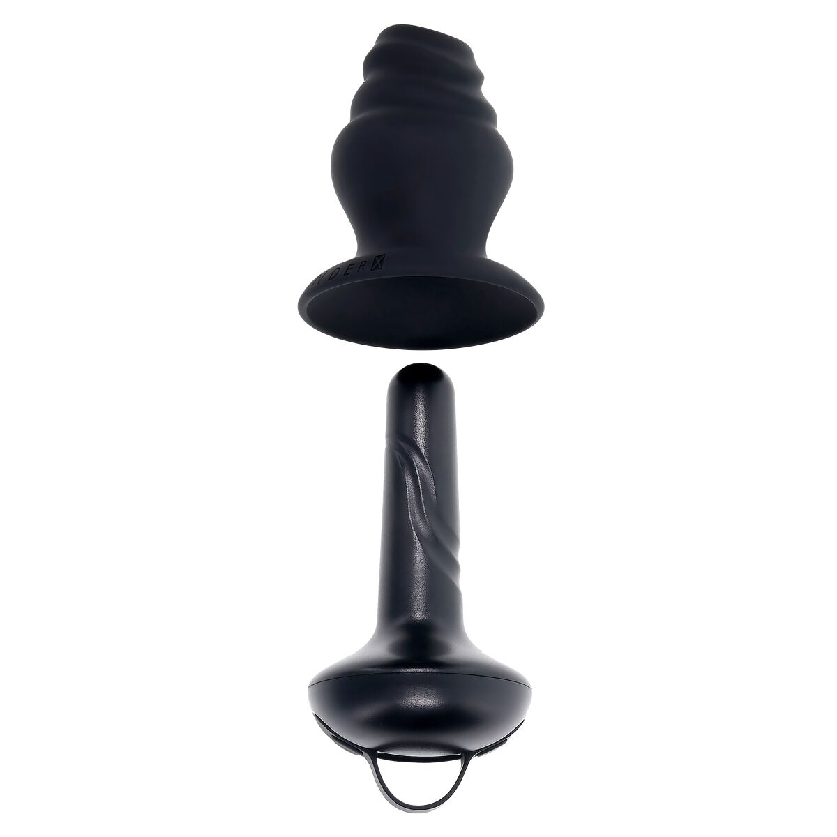 Vibrating Butt Plug Evolved Gender X Black
