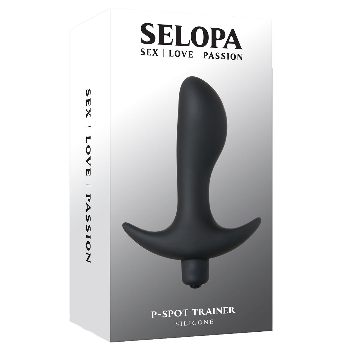 Vibrating Butt Plug Evolved Selopa Black