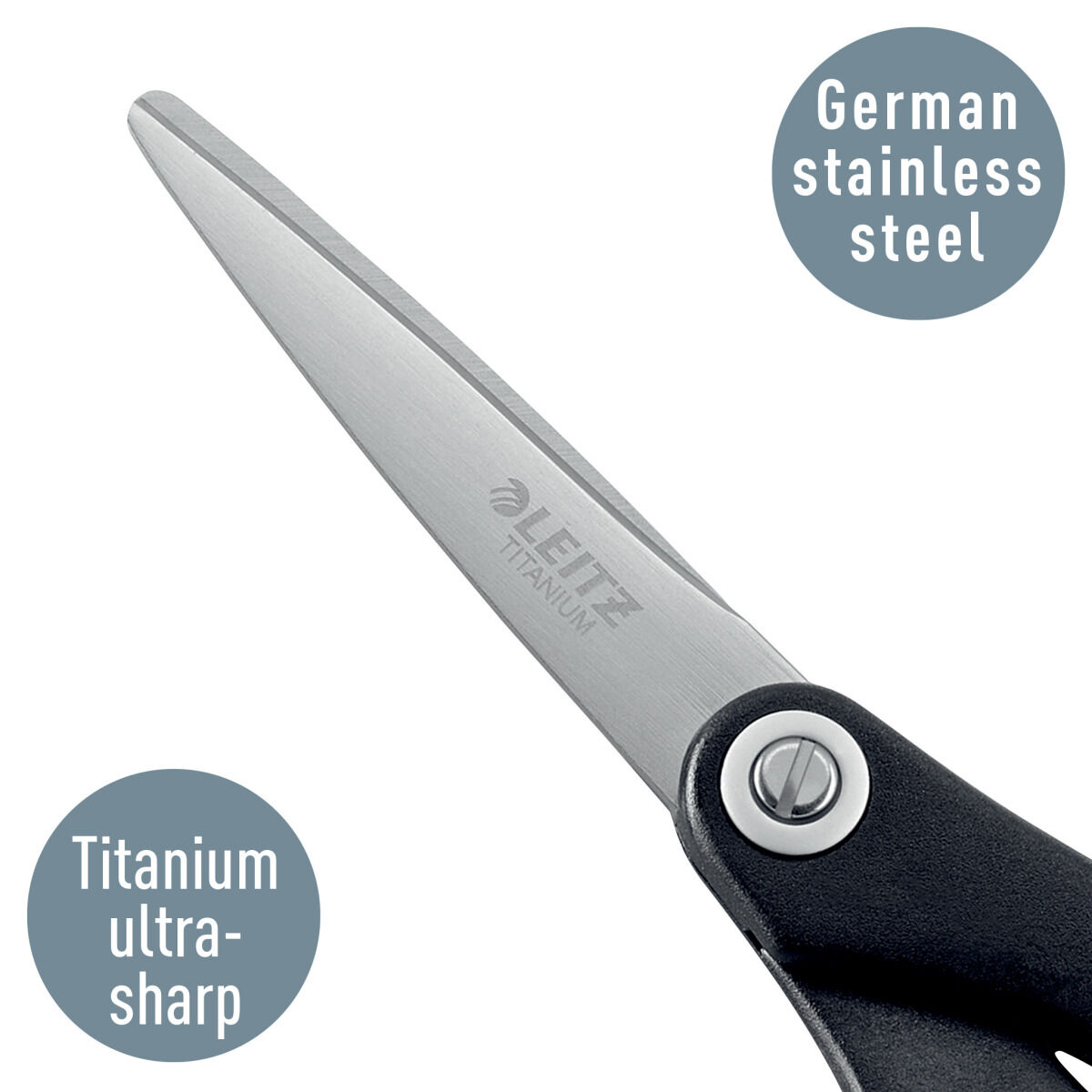 Saks Leitz Quality 150 mm Sort