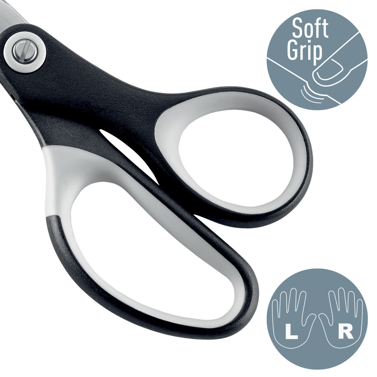 Saks Leitz Quality 150 mm Sort