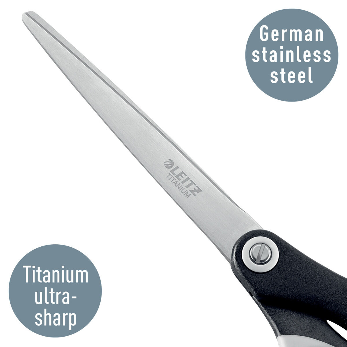 Saks Leitz Quality 180 mm Sort