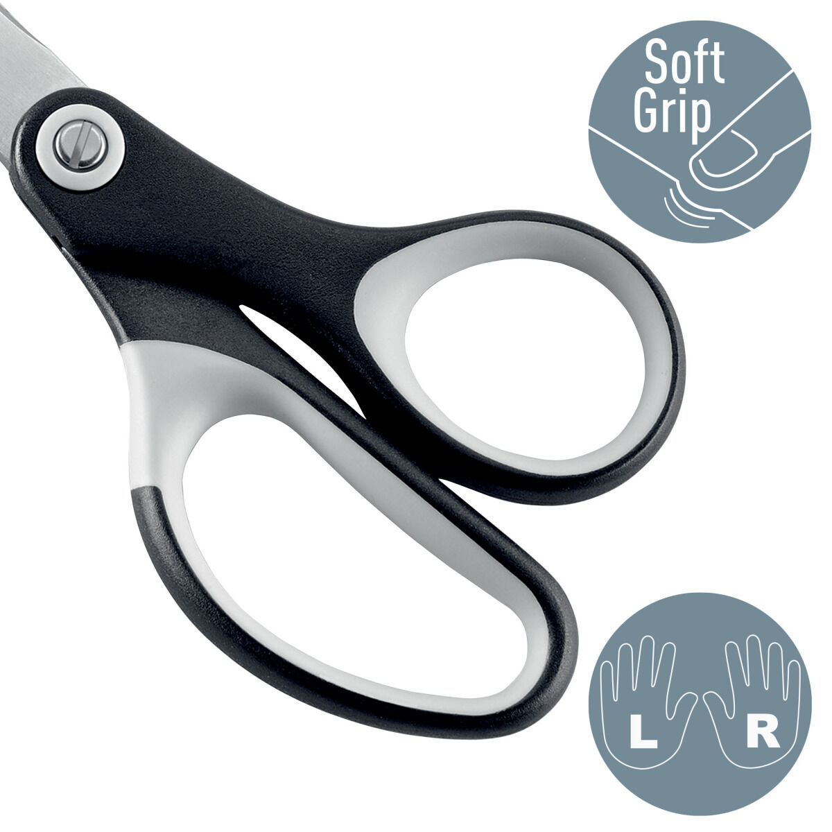 Saks Leitz Quality 180 mm Sort