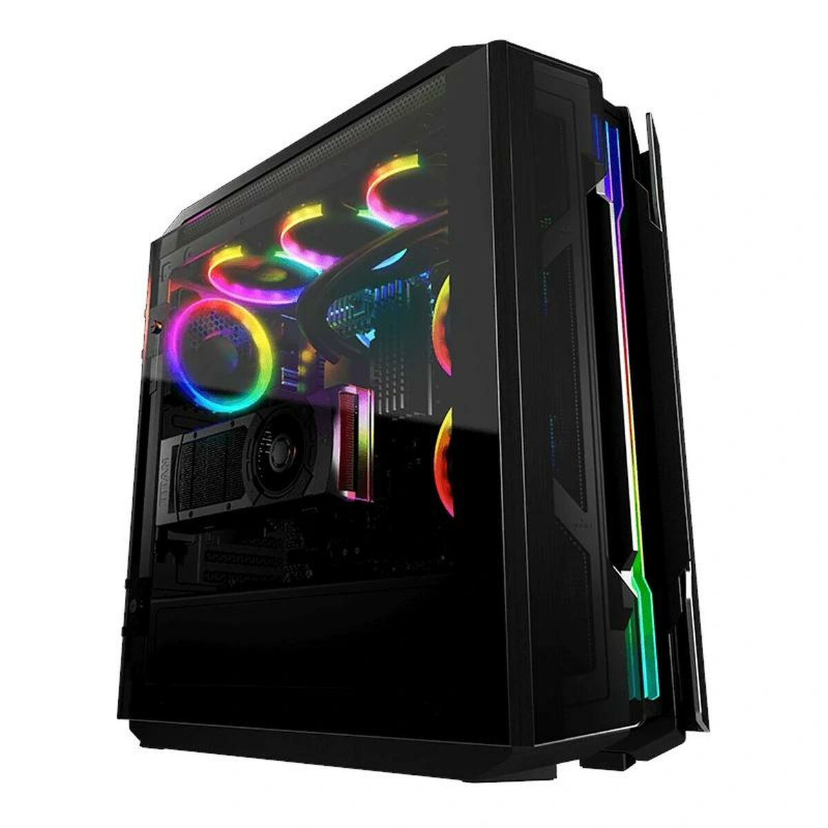 Case computer desktop ATX Cougar GeminiPro Nero