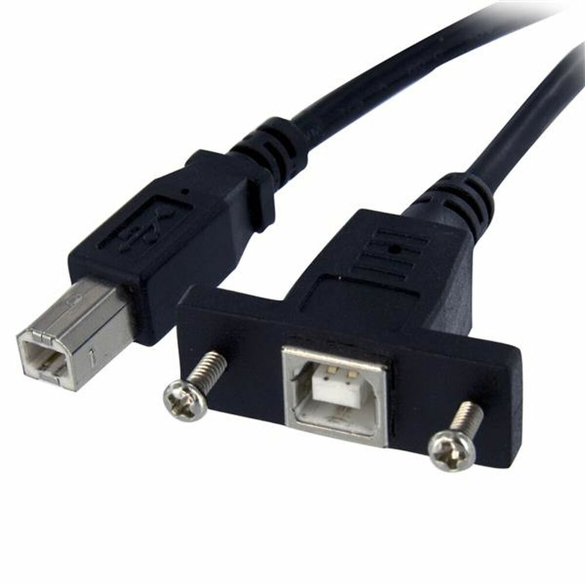 USB-kabel Startech USBPNLBFBM1 USB B Sort