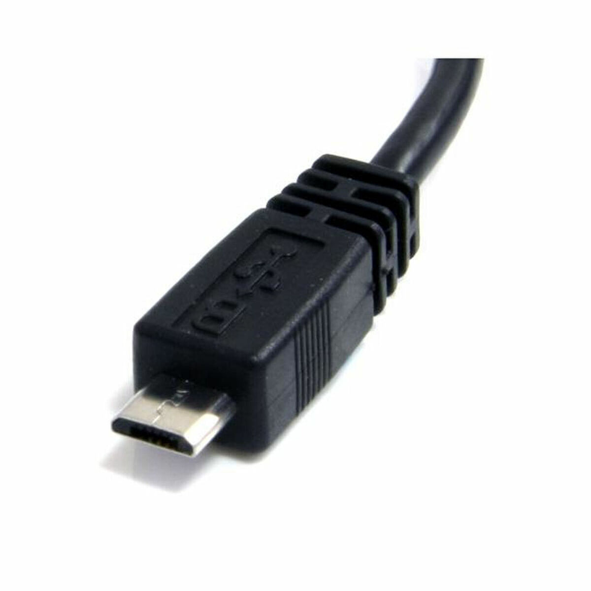 USB-kabel til Micro USB Startech UUSBHAUB6IN Sort