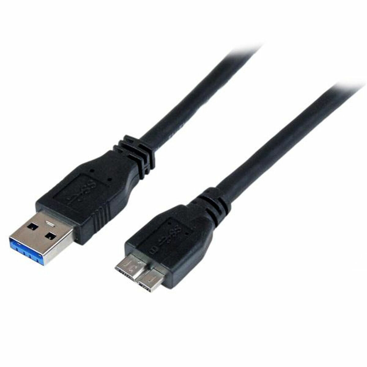 Cablu USB la Micro USB Startech USB3CAUB1M Negru
