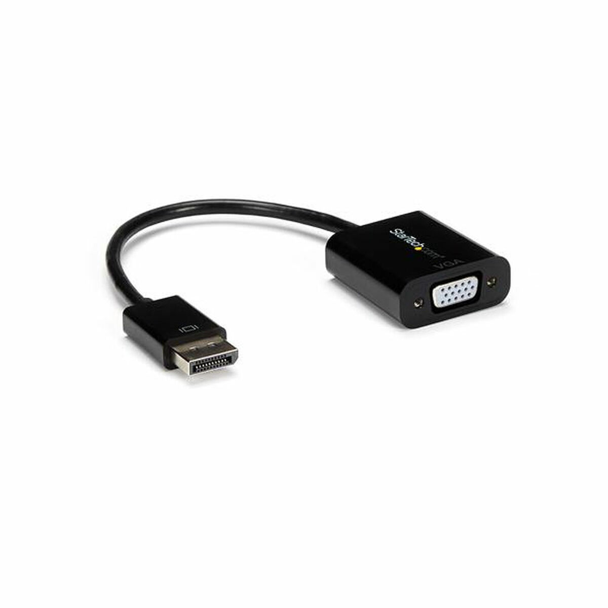 DisplayPort til VGA-adapter Startech DP2VGA3 Svart