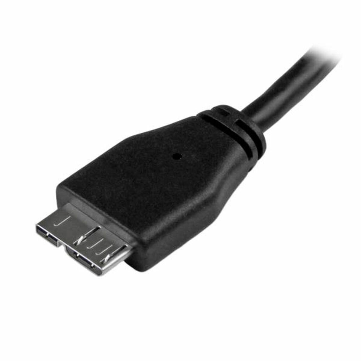 USB-kabel til Micro USB Startech USB3AUB15CMS Sort
