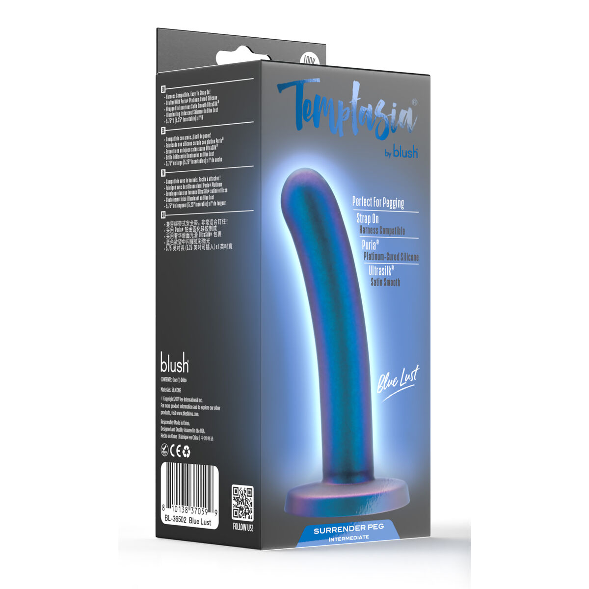 Gode Blush Temptasia Bleu