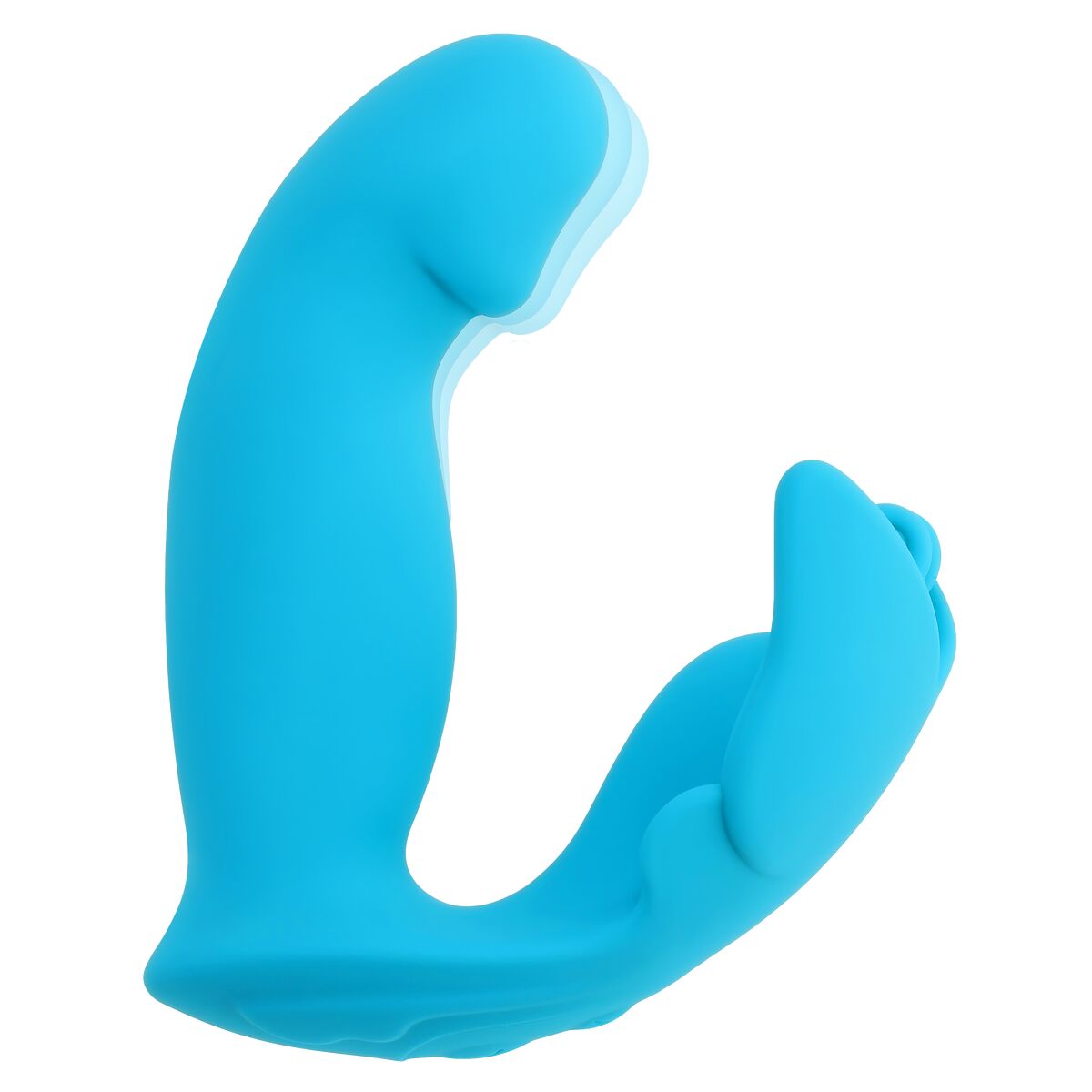 Vibration de Stimulation Double Evolved Bleu