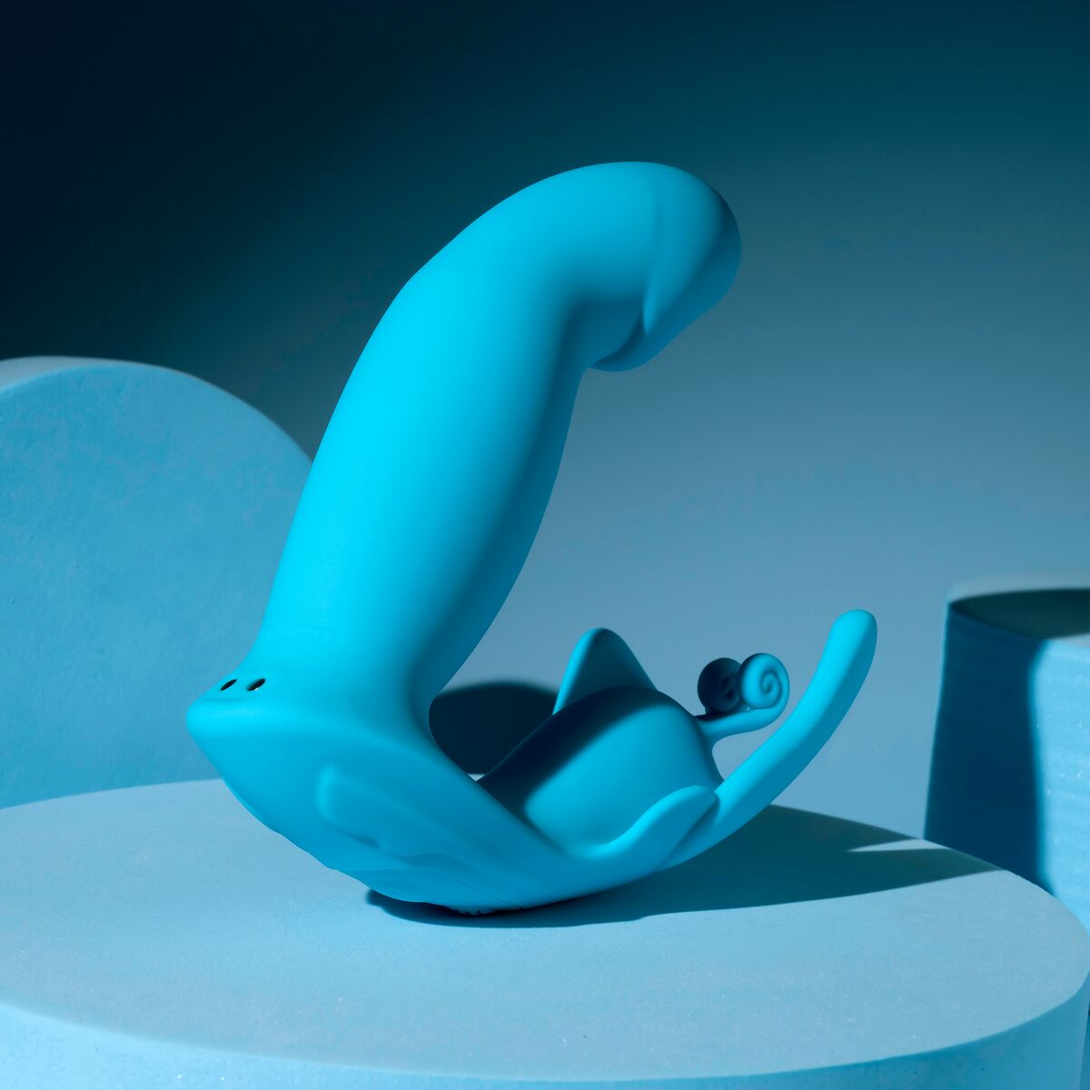 Dual Stimulation Vibe Evolved Blå