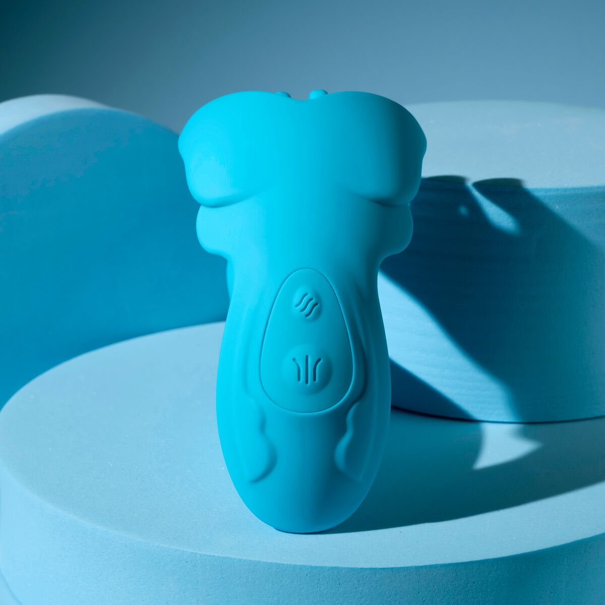 Dual Stimulation Vibrator Evolved Albastru